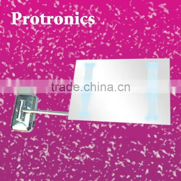 Battery Operated Square LED Wall Mirror