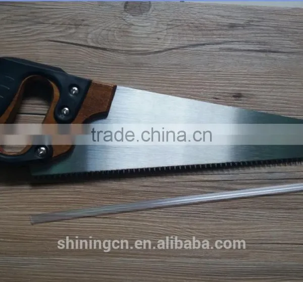 2side Machine Grind Teeth Hand Saw With Plastic Handle photo-4