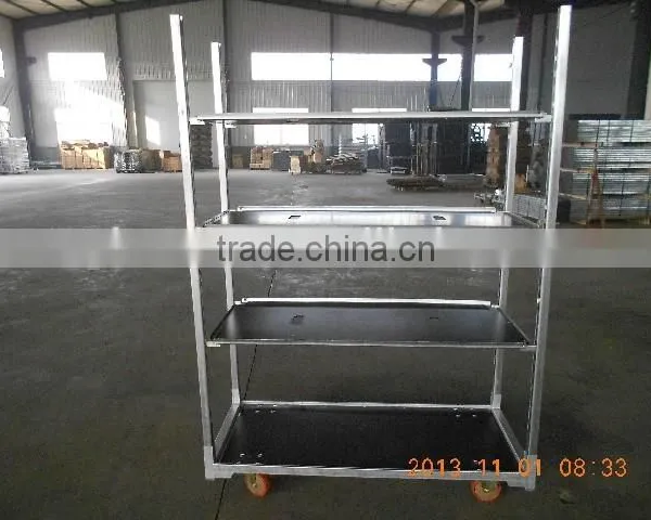 Hot Sale Display Trolleyt Danish Flower Trolley With Cover photo-3