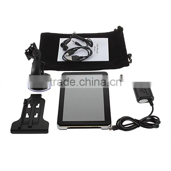 7 Inch Car GPS Navigation HD Touch Screen FM 128RAM 4GB New Map WinCE6.0 Free Update GPS Navigator
