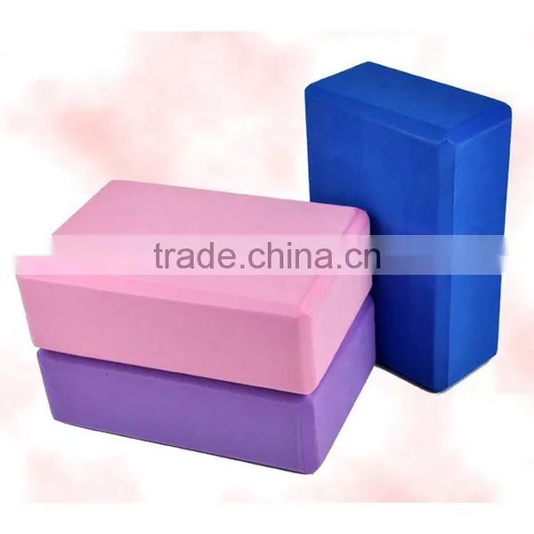 High- Density EVA,200g Yoga Brick Double Color and One Color Soft Foam Yoga Block, Weight 190-200g photo-2