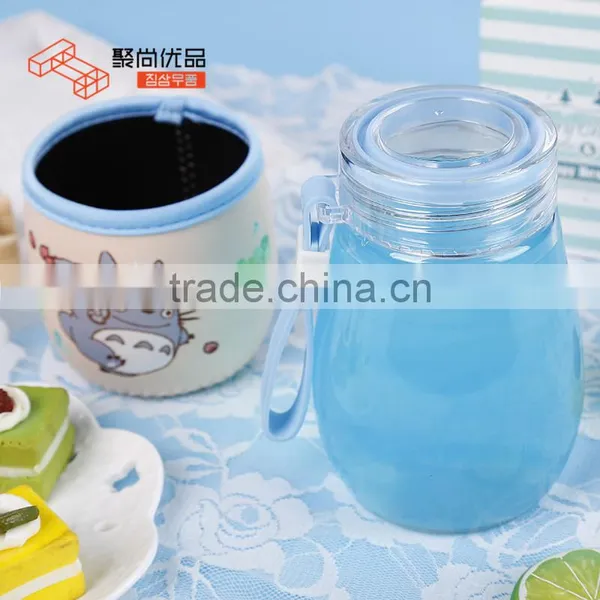 L00055 2017 High Quality Stylish Design Custom Penguin Shape Pyrex Heat-Resistant Clear Glasses Bottles photo-4