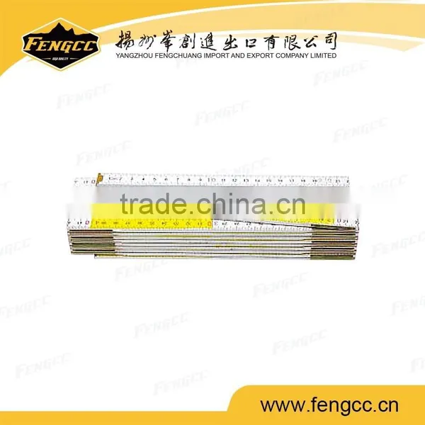Cheap 2M Advertising Plastic Folding Ruler With Logo Printed for Promotion photo-6