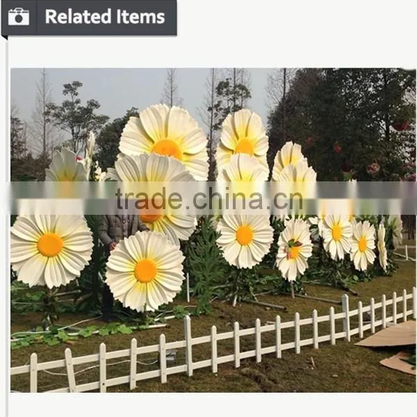 Customized Artificial Giant Flowers and Plants for Landscaping photo-3