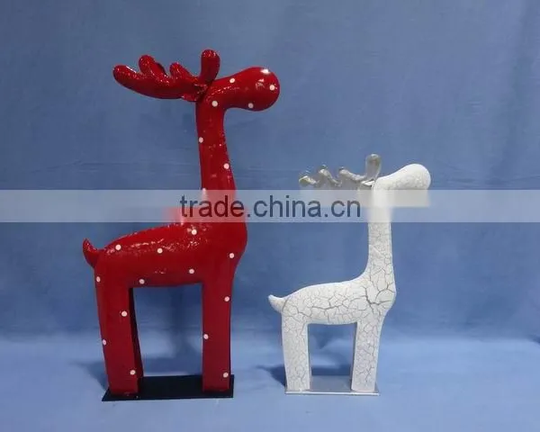 Iron HandMade Artifical Dollarma Craft Cheapest Reliable Golden Supplier Deer Christmas HXM5B601-6 photo-3