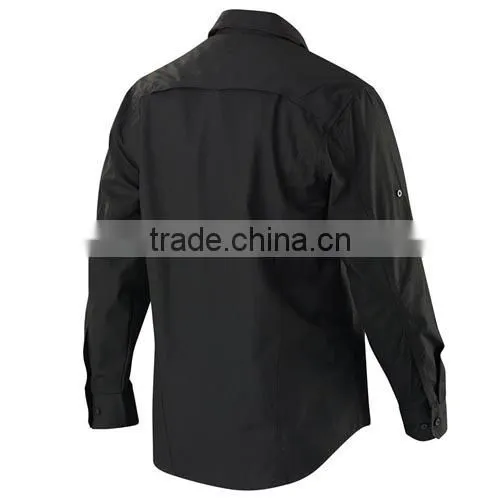 100% Cotton Workwear Ripstop Shirts Long Sleeve AeroCool Work Shirts photo-3