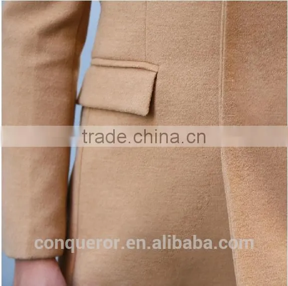 Long Wool Winter Coat Made to Measure Men Overcoat BCZ125 photo-3