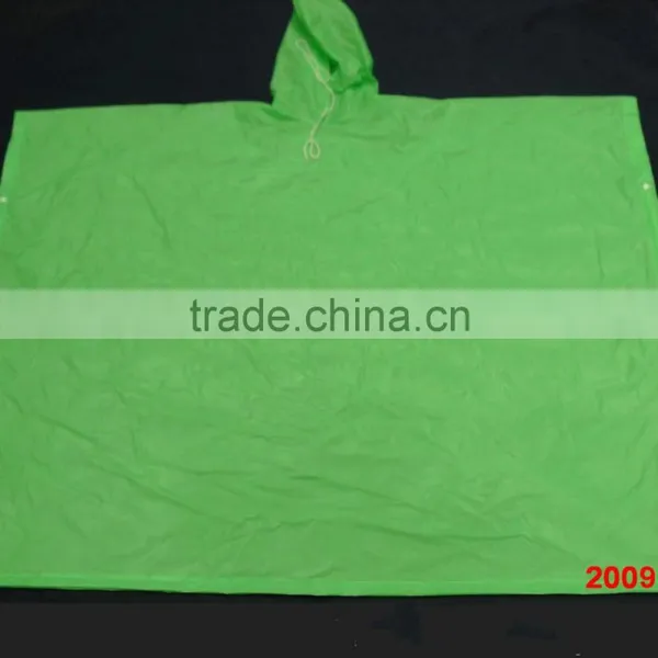 Adult 100% EVA Reusable Rain Poncho With Customer's Logo photo-2
