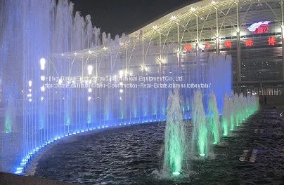 Square Music Fountain