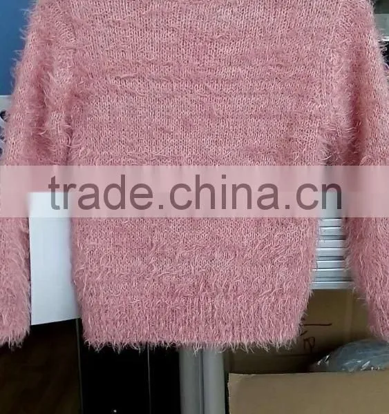 Kids Wholesale Eyelash Knit Christmas Sweater (KS0437) photo-6