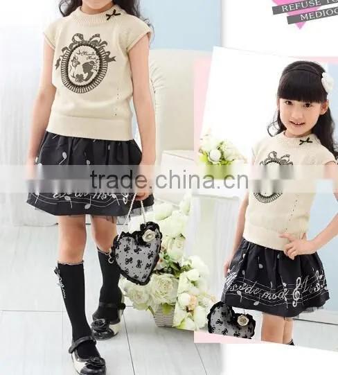 100% Cotton Sweater Knitting Pattern Girls Sweaters photo-3