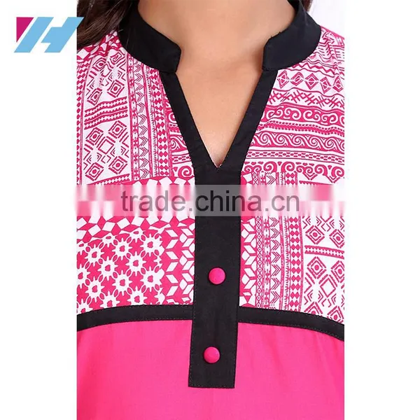 Ladies New Fashion Apparel Fancy Long Kurta Design photo-4