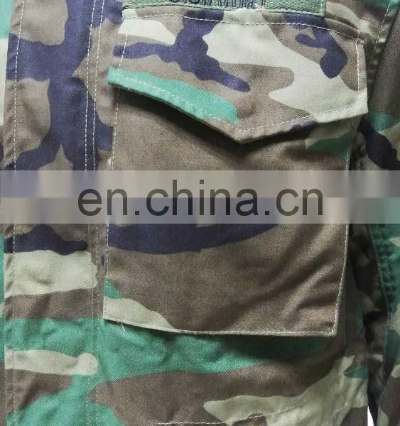 Factory Supply Custom Woodland Camouflage M65 Jacket for Sale photo-6