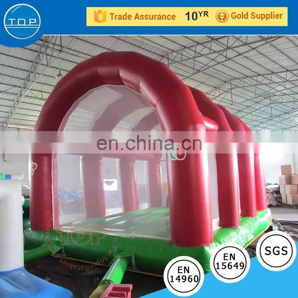 TOP INFLATABLES Hot Selling Bouncy House Inflatable Castle Fish Water Slide photo-4