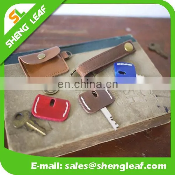 2017 Latest Fashion Design Leather Keychain Car Keyring With Leather Bags photo-5