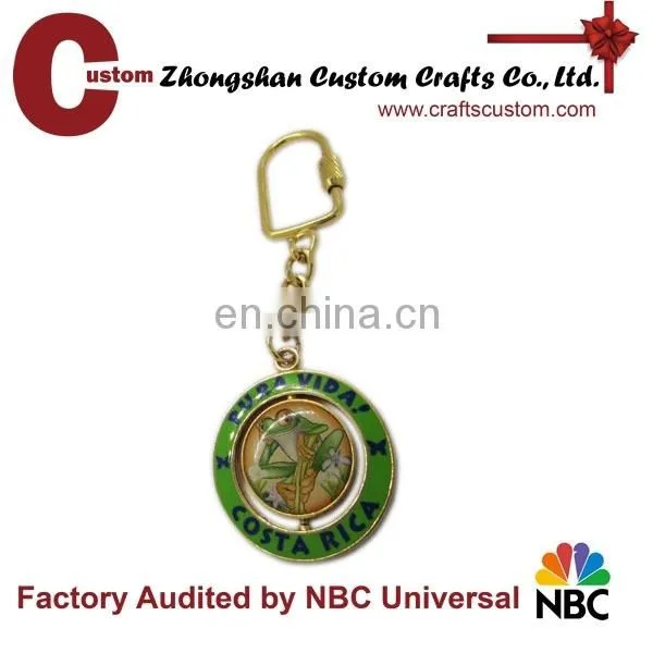 Custom 3D Gold Police Keychain photo-3