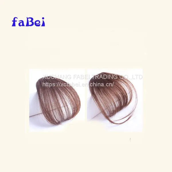 Hot Selling Top Quality Wholesale Price Real Human Hair Bangs Fringe