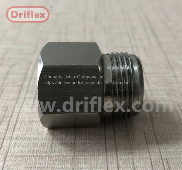 Driflex Stainless Steel Nipple Connection Pipe Nut ss