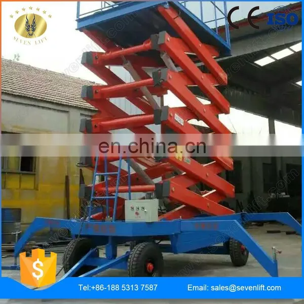 7LSJY Shandong SevenLift 500kg Hydraulic Electric Jlg Scissorlift Table for Sale photo-4