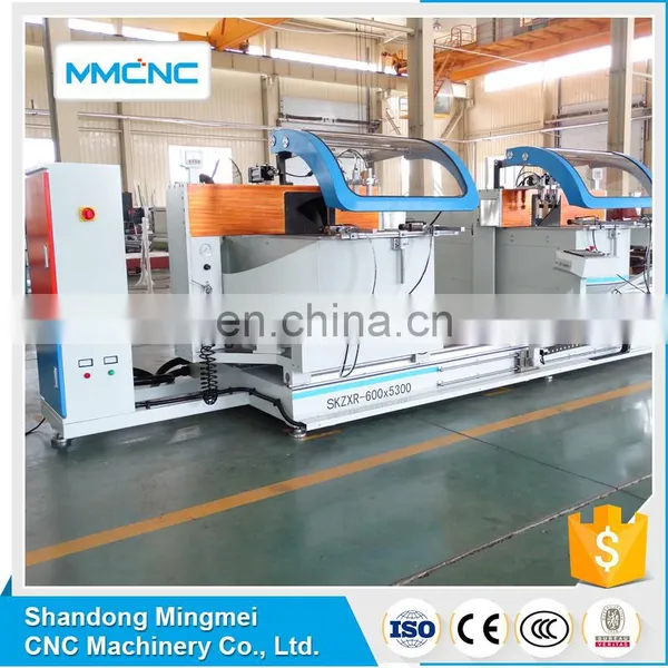 SKZXR-600x5300 Aluminum Profile Double Head Cutting Saw,Twin Mitre Saw for Industrial Aluminum Profile Cutting/aluminum Facade photo-7