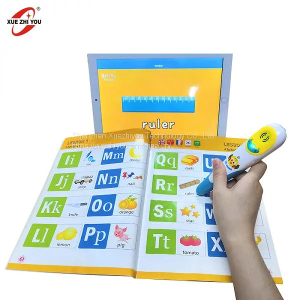 Bluetooth Talking Reading Pen Interactive Educational Toys for Students Magic Learning Machine for School