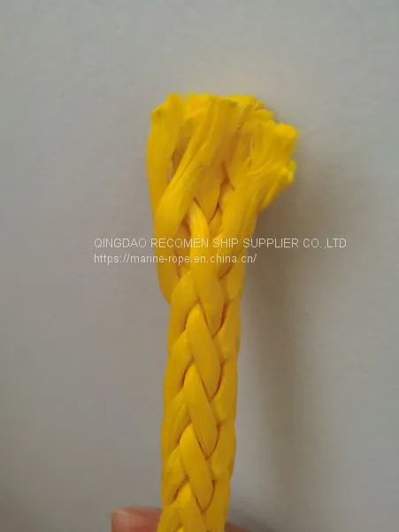Factory Direct Supply Uhmwpe Rope 10mm/ 18mm 12 Strand Uhmwpe Rope High Tensile Synthetic photo-2
