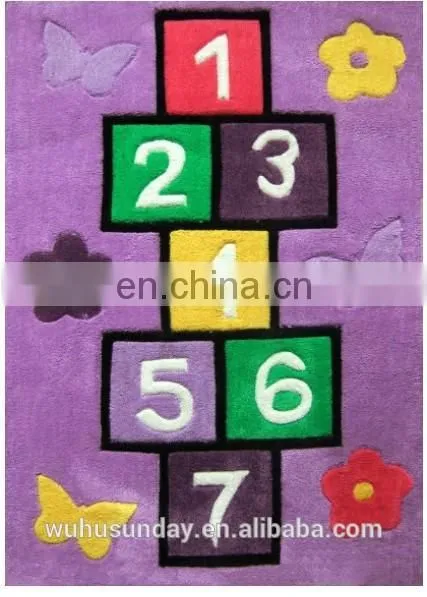 2017 Hot Sale Tianjin Factory Handtufted Floor Kids Shaggy Carpet photo-6