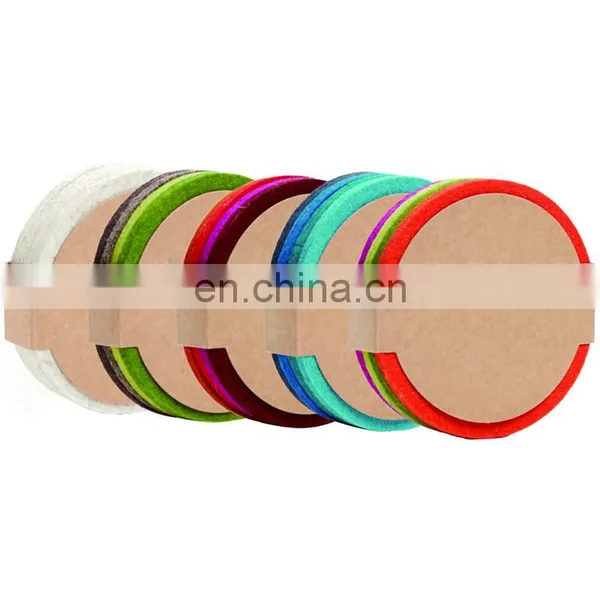 Factory Wholesale Thick Felt Coasters photo-5