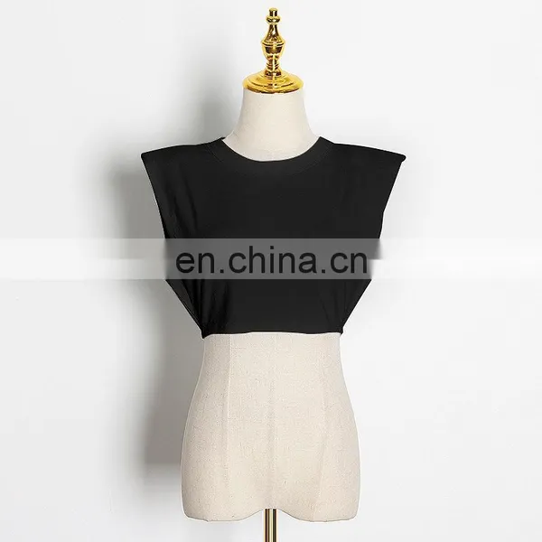INS Fashion Wholesale Women Hot Custom Logo T Shirt Summer Blank Ladies Crop Top photo-4