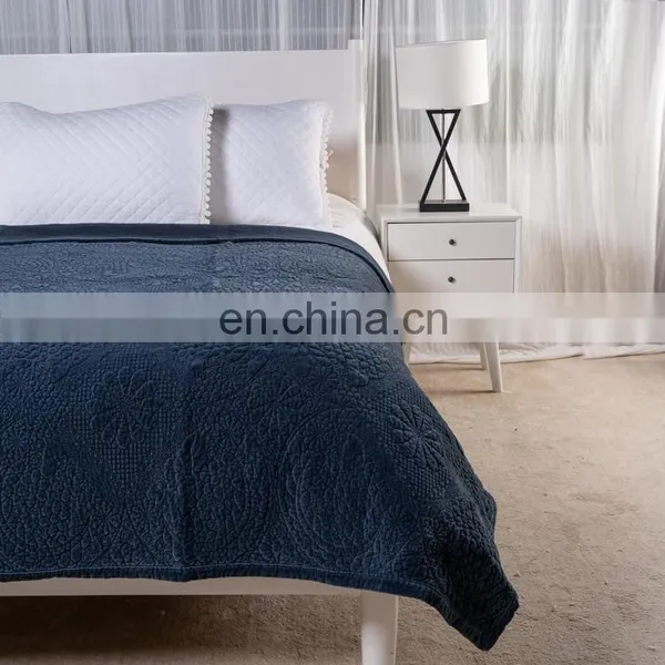 2020 New Products Wholesale Custom Quilt Microfiber Quilt photo-2