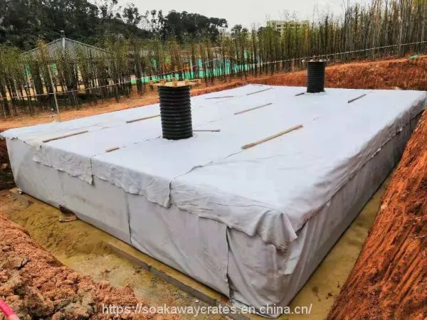 Underground rainwater storage tank