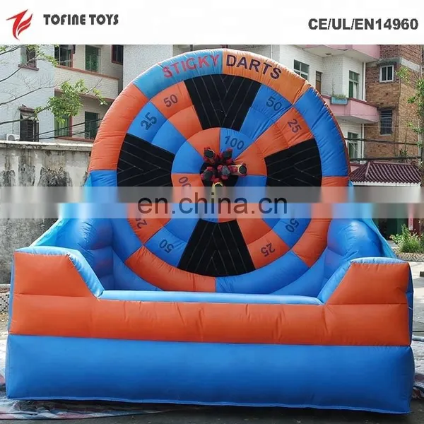 Inflatable Dartboard Inflatable Sticky Darts Shooting Game photo-2