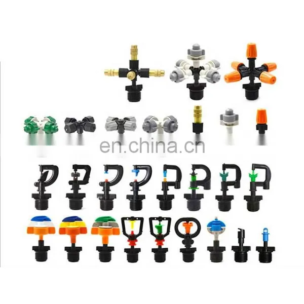 China Plastic 4 Holes Automatic Adjustable Atomizing Water Sprinkler Agriculture Irrigation photo-3