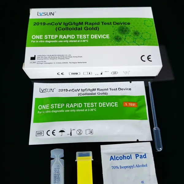 2019-nCoV IgG/IgM Rapid Test Device(Colloidal Gold)