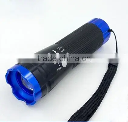 Battery Opertated Zoom Torch Flashlight photo-2