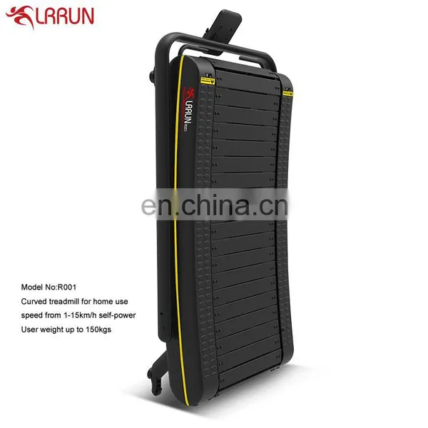 Foldable Treadmill Walking Machine Easy up Slat Treadmill Portable Motorless Self-powered for Home Use photo-4