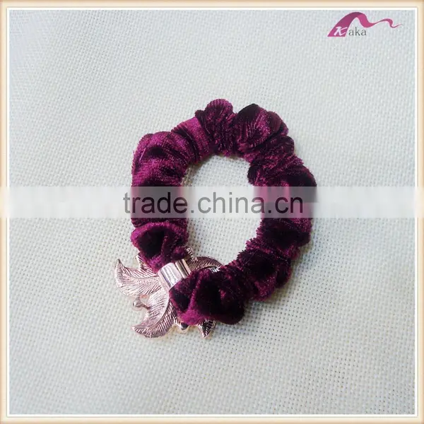 Luxury Fashion Flower Hijab Velvet Hair Scrunchies Wholesale Quality Choice photo-2