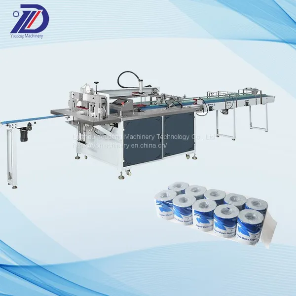 Toilet Paper Roll Bag Wrapping Machine Single Rolls Packaging Machine Manufacturer photo-3