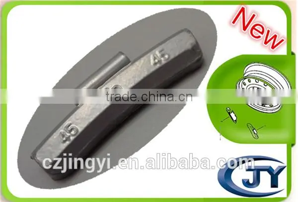50g Zn Zinc Clip on Wheel Weight for Alloy Rims photo-3