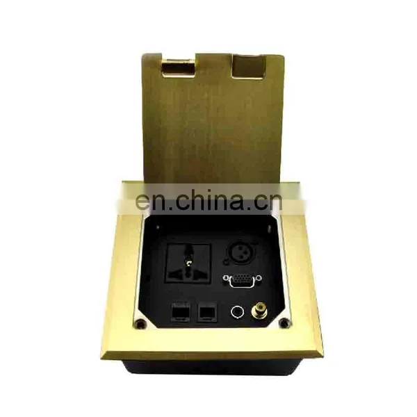Stainless Steel Under Ground Power and Data Floor Socket Box photo-3