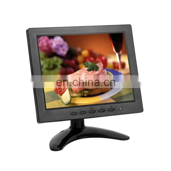 High Quality 8 Inch Pos Screen pc Monitor Factory HD Lcd Outdoor Motior for Computer photo-3