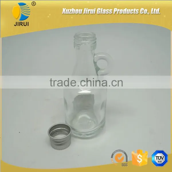 40ml Glass Wine Bottle With Handle and Lid photo-4