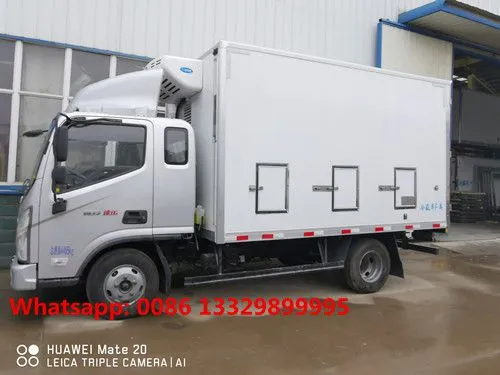Good Price FOTON Brand AUMARK Day Old Chicks Transported Van Truck for 20,000 Day Old Broilers Transportation for Sale photo-2