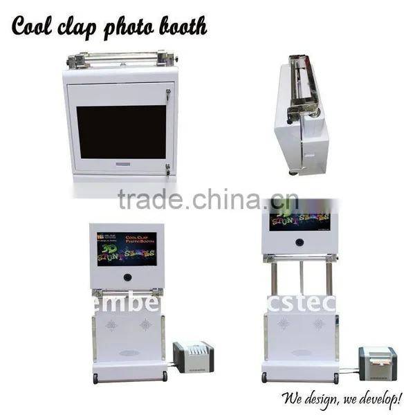 Christmas Selfie Photo Booth For Wedding Portable Cabin photo-4