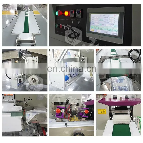 High Quality Automatic Tofu Tortillas Horizontal Flow Packaging Machine photo-3