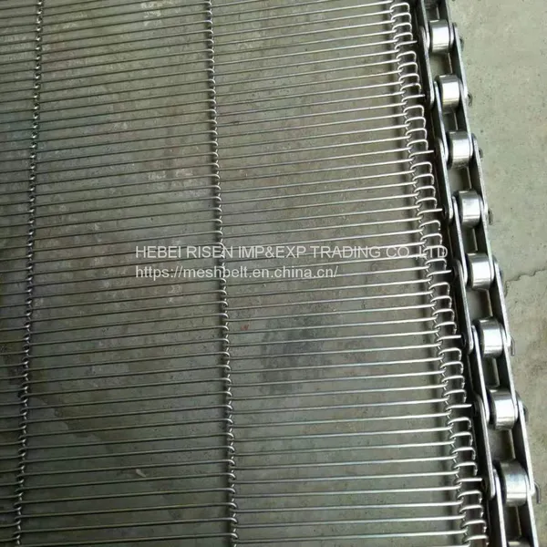 High Quality Food Grade Stainless Steel Metal Wire Mesh Conveyor Belts,flat Flex Belt for Furnace Oven,pizza Oven photo-2