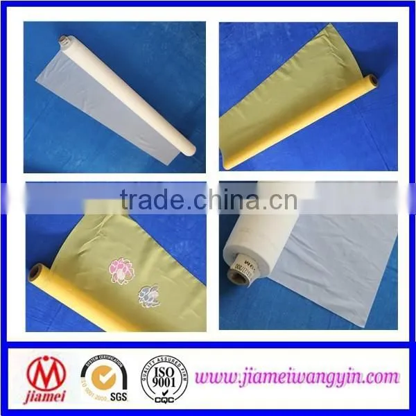 Manufacturers Polyester Screen Mesh/silk Screen Mesh for Printing With Yellow and White