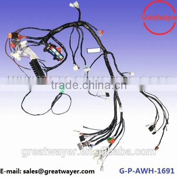 30A Fuse Box 16 Way Male Connector Dashboard Main Harness