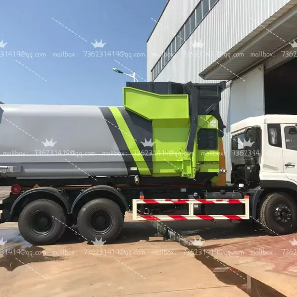 Hook Arm Garbage Truck photo-2