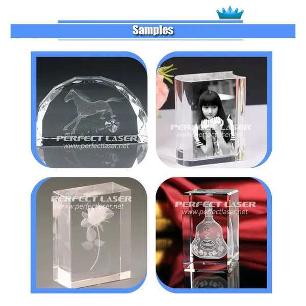 Perfect Laser 3D Crystal Glass Inside Image Laser Engraving Machine Crystal Laser Engrver photo-3